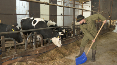 Ionuț Matei: „O familie trăiește decent de pe urma unei microferme cu 20 de vaci de lapte“