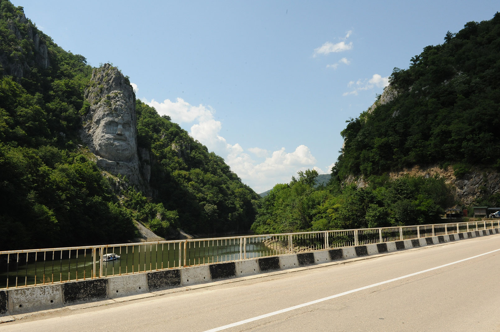 Statuie Decebal Defileul Dunarii
