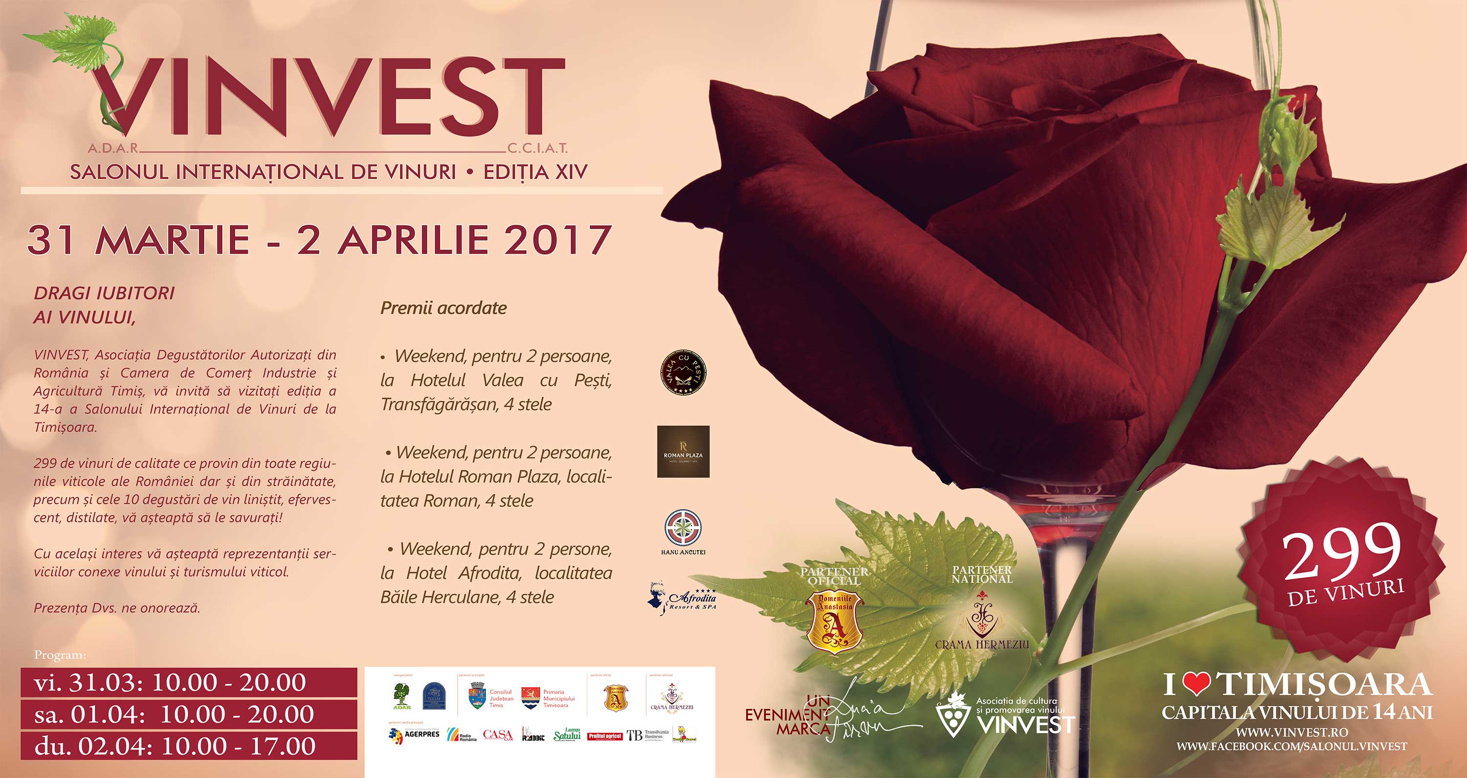 Invitatie VINVEST 2017