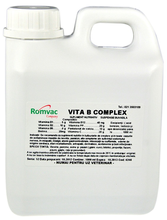 Vita B Complex Romvac