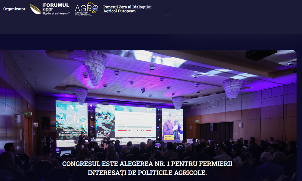 Congresul Anual „De la Fermieri pentru Fermieri®”
