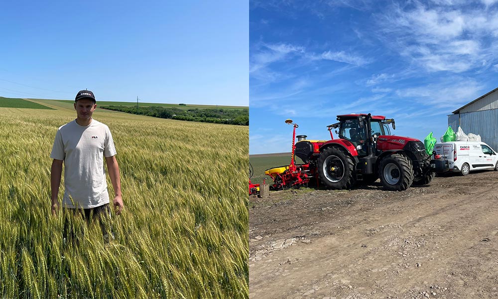 Fermier din Vaslui care investește în viitorul agriculturii românești