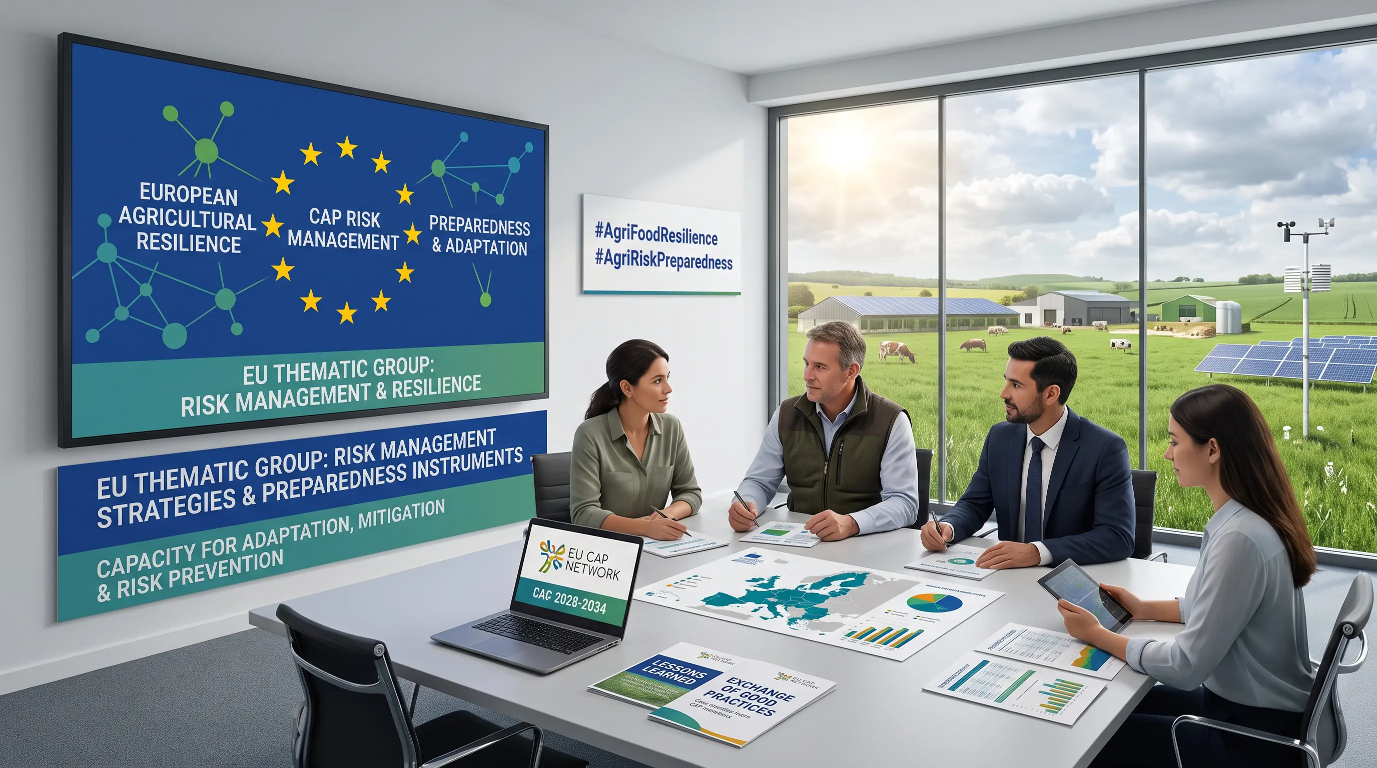 Înscrieri în Grupul Tematic UE pentru Managementul Riscurilor în Agricultură