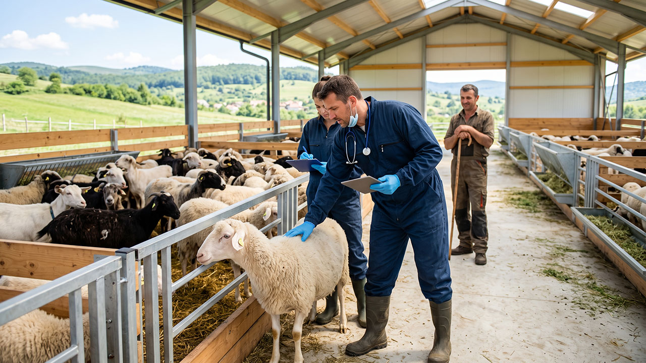 Campanie vaccinare ovine si caprine