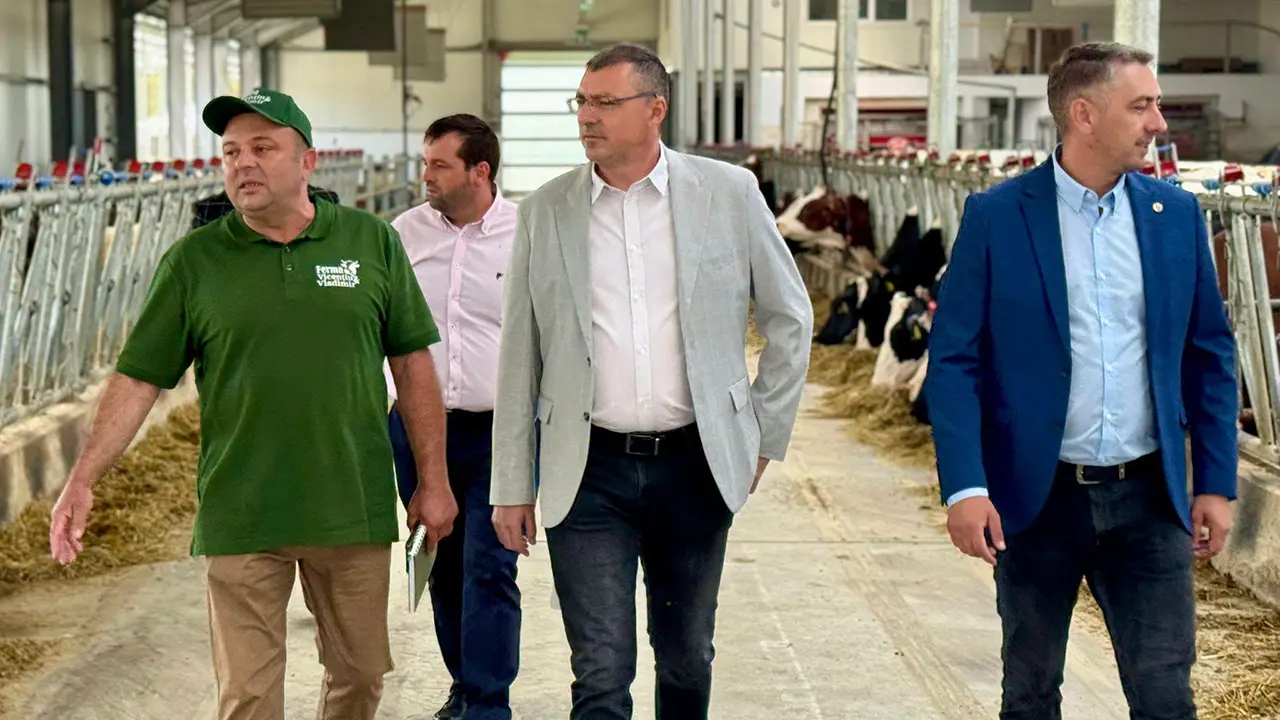 inaugurare ferma de vaci Lespezi Iasi