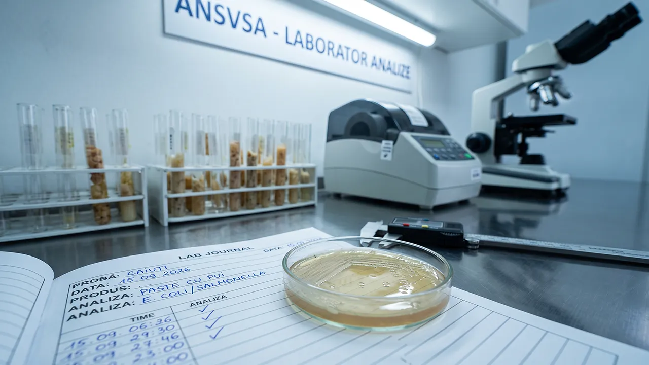 Laborator pentru analize alimente