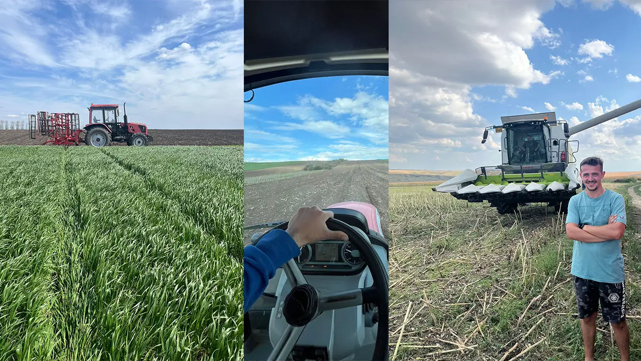 Un tânăr din județul Botoșani a pus 100 de hectare pe picioare