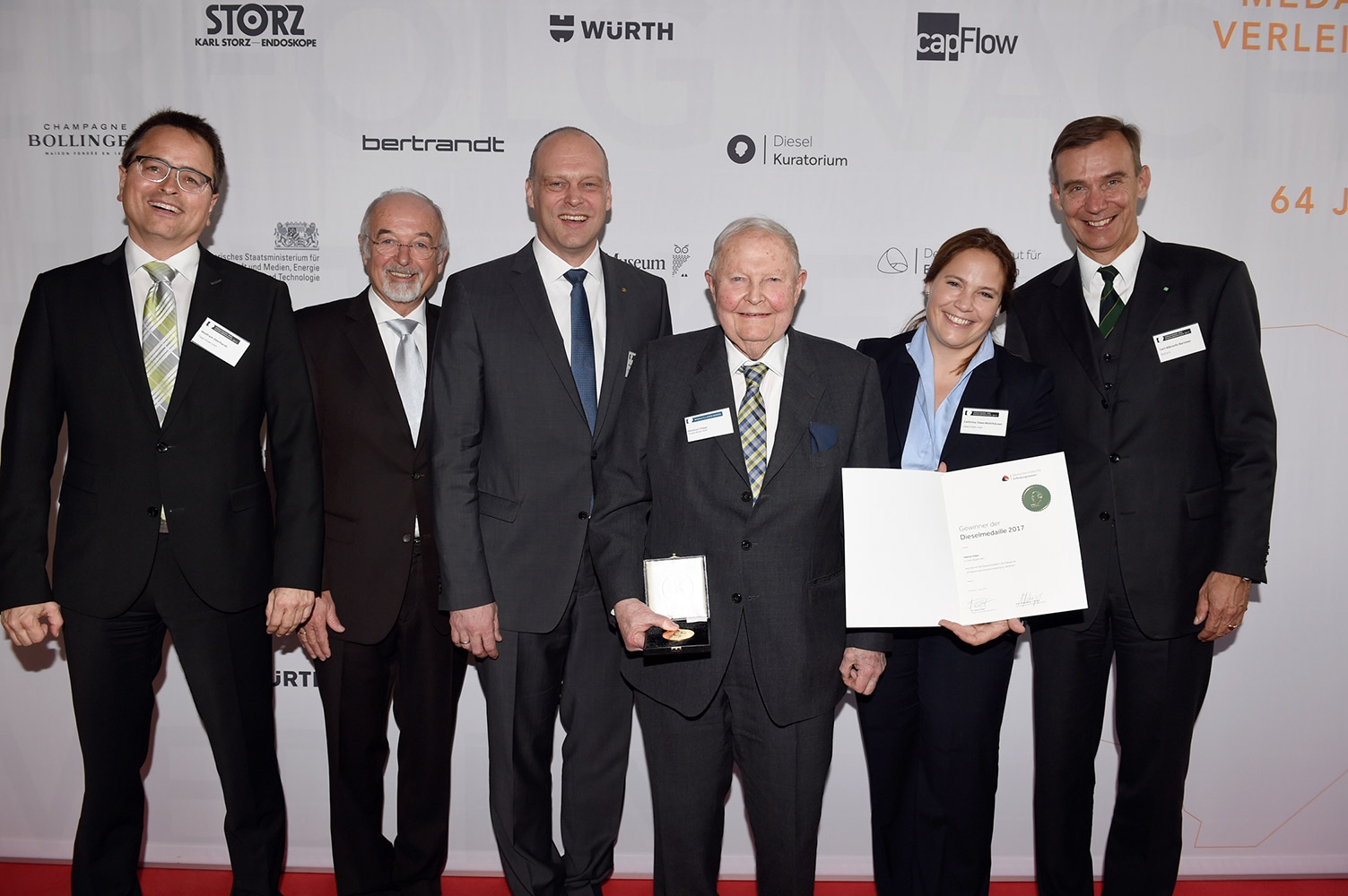 Helmut Claas a primit Medalia Diesel