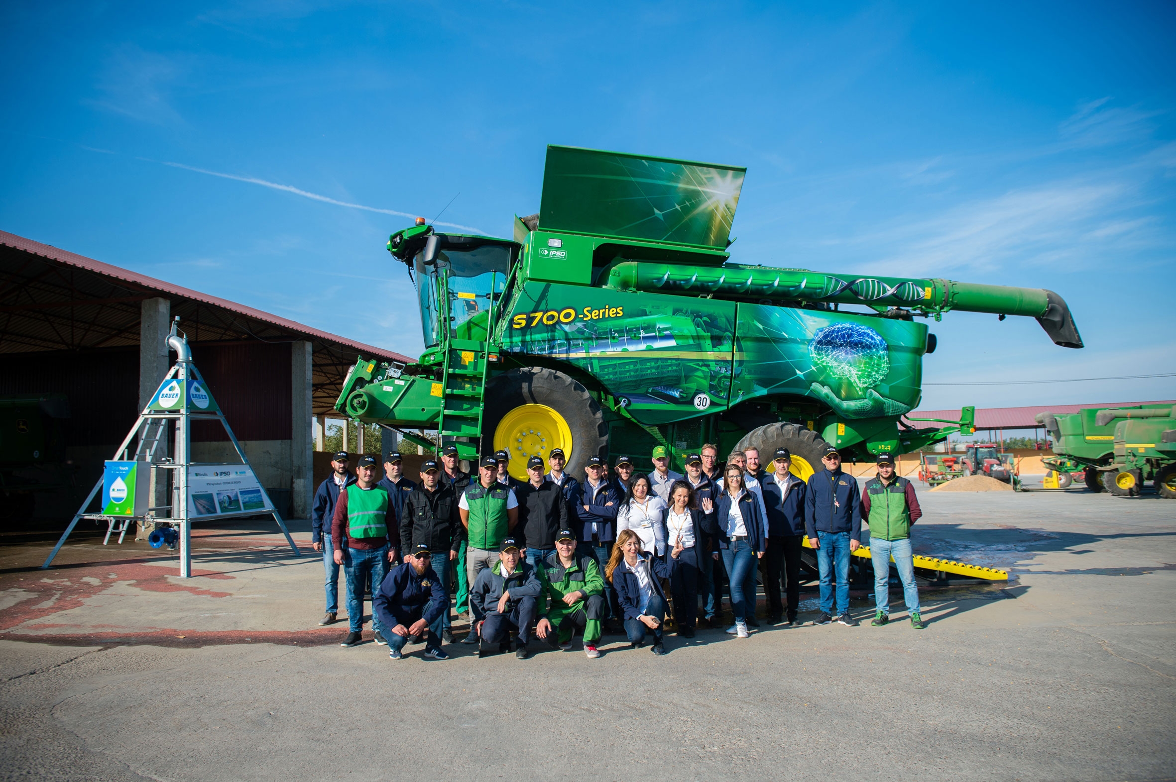„Regina câmpului“, combina automată John Deere S770i