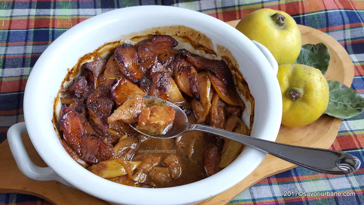 Mâncare de gutui cu carne, o reţetă delicioasă de toamnă