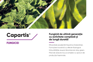 Capartis™ - fungicidul capabil să rezolve toate problemele din culturile oleaginoase și tehnice