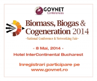 Conferința Națională - Biomasă, Biogaz & Cogenerare România 2014