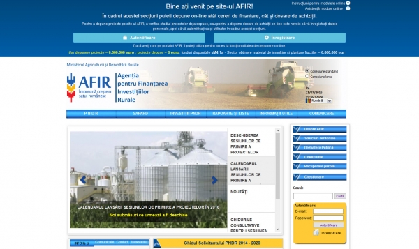 AFIR a publicat Ghidurile Solicitantului pentru finanțarea investițiilor non-agricole din zona rurală