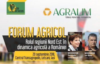 AGRALIM: Marii fermieri și-au anunțat deja prezența la Forumul Agricol, organizat pe 20 septembrie