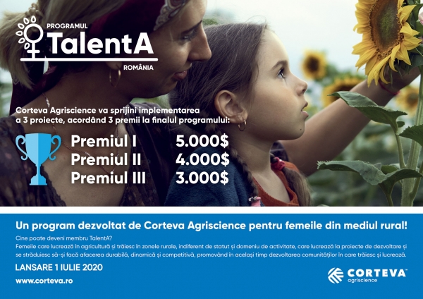 TalentA - Program gratuit de instruire destinat femeilor inovatoare din agricultură, lansat în România