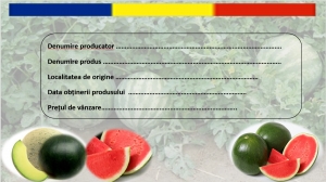 Pepenii românești prezenți în piețele agroalimentare sunt etichetați corespunzător